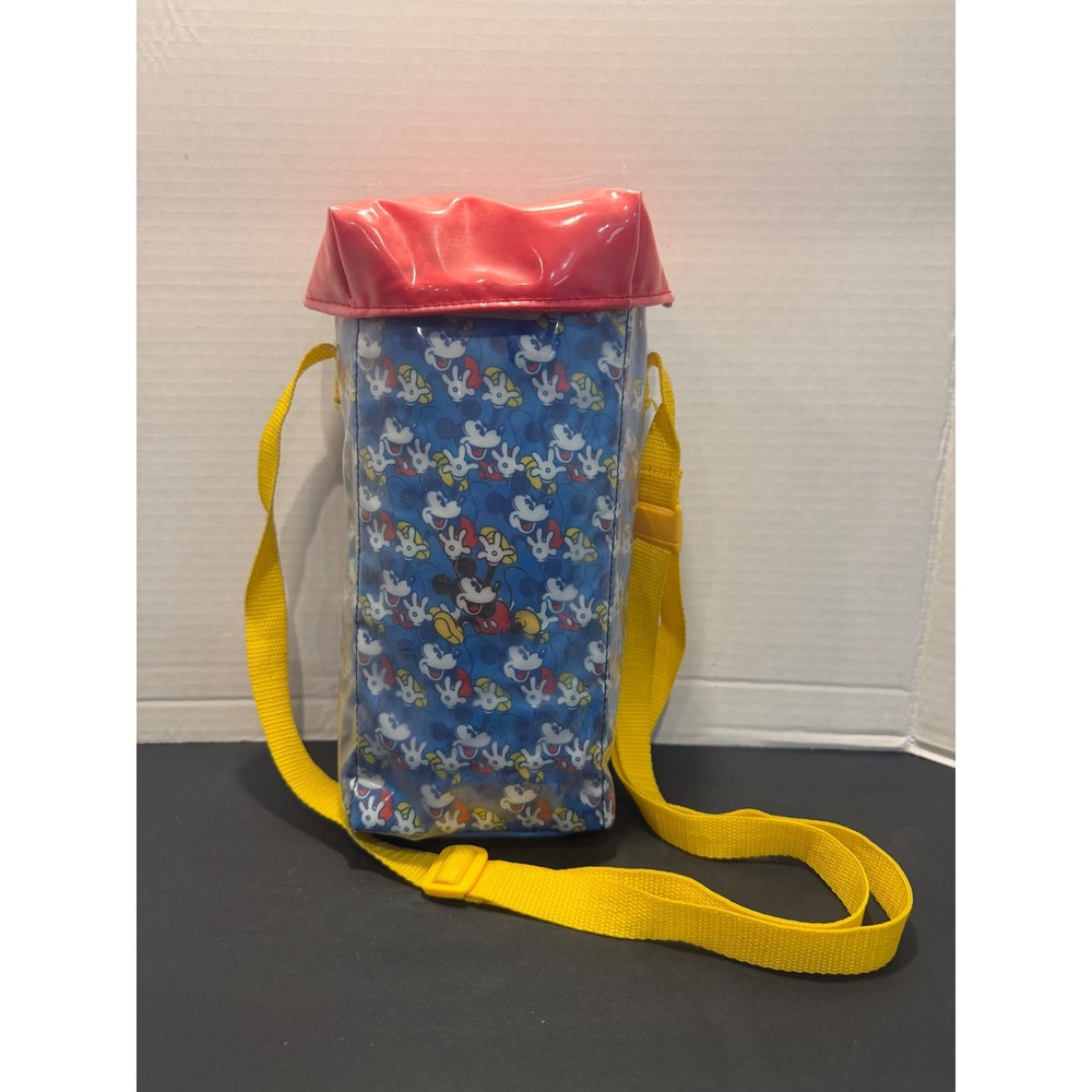 Tokyo Disney Resort Mickey Mouse Insulated Bottle Bag Blue Yellow